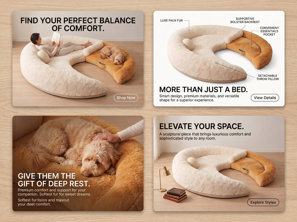 Crescent Comfort Wellness Bed